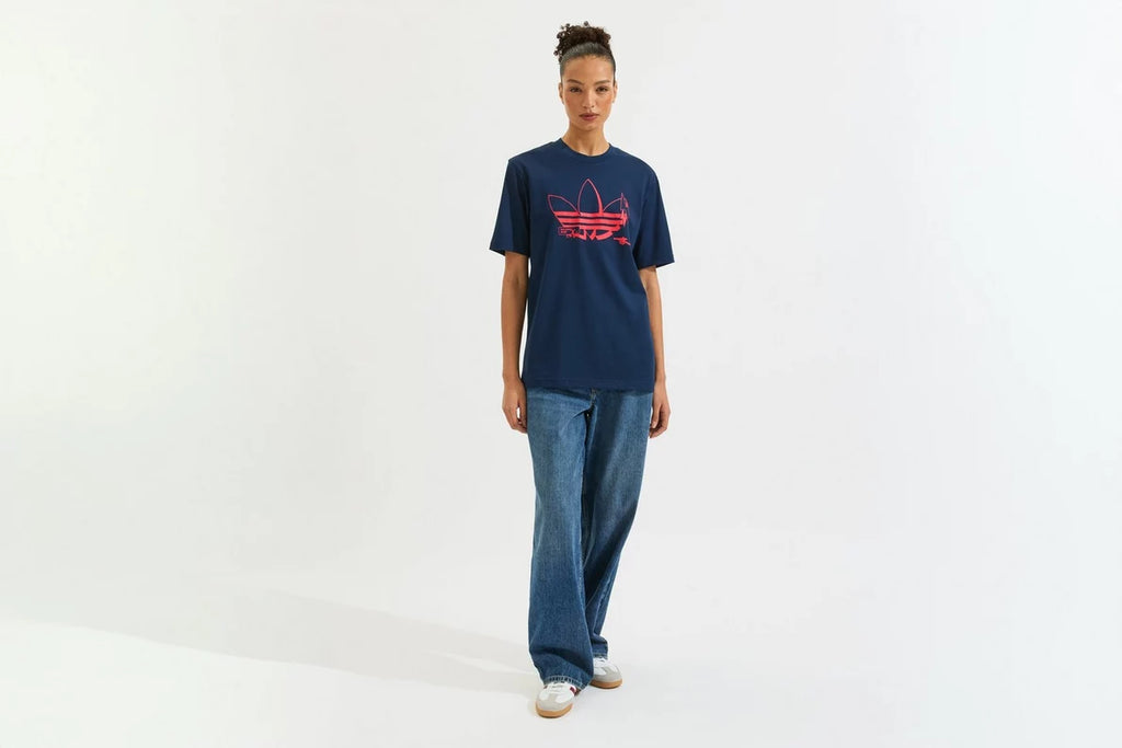 Arsenal adidas 25/26 Navy Graphic T-Shirt