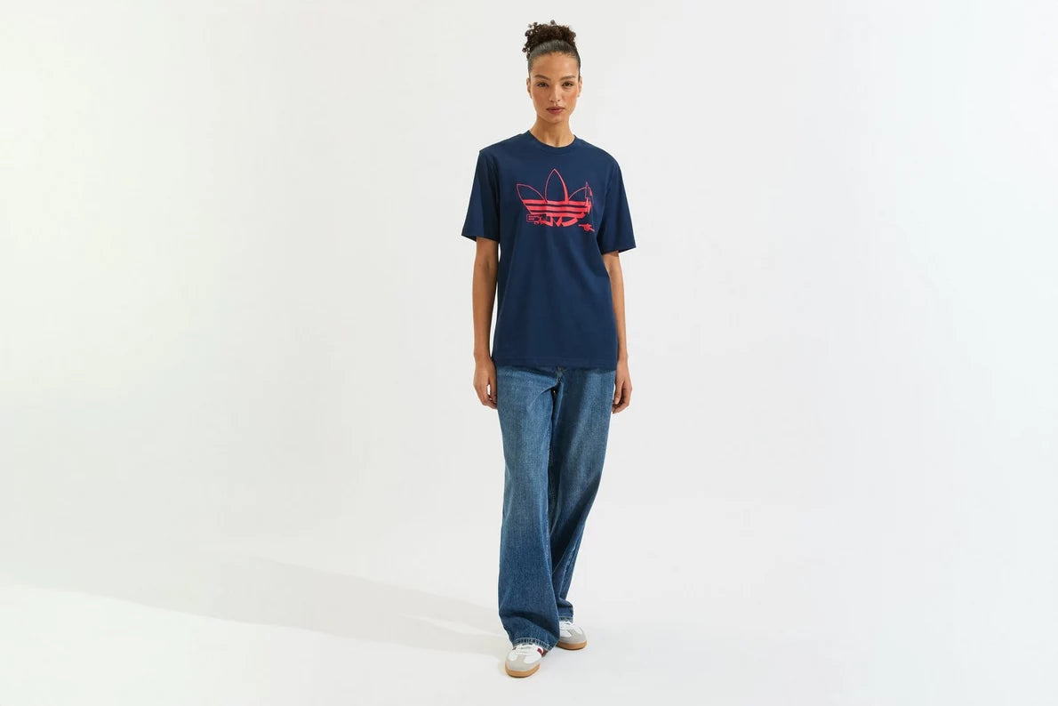 Arsenal adidas 25/26 Navy Graphic T-Shirt