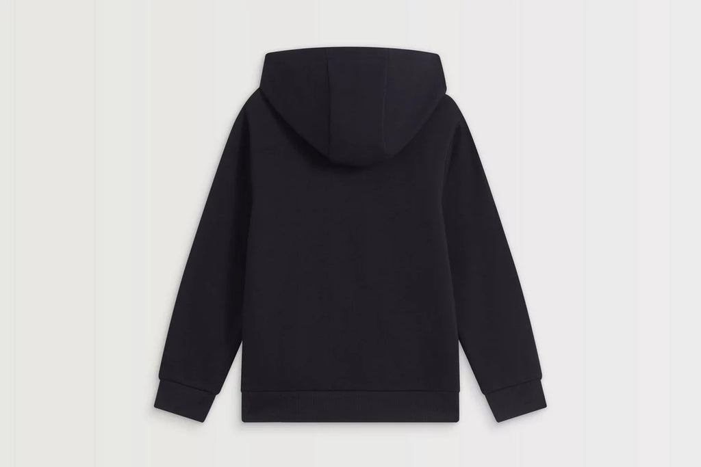 Arsenal Kids Black Cannon Zip Hoodie