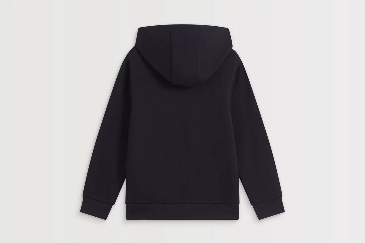 Arsenal Kids Black Cannon Zip Hoodie