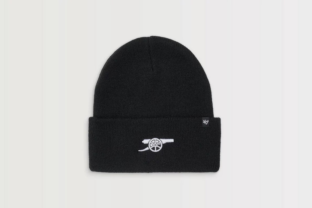 Arsenal 47 Black Cannon Beanie