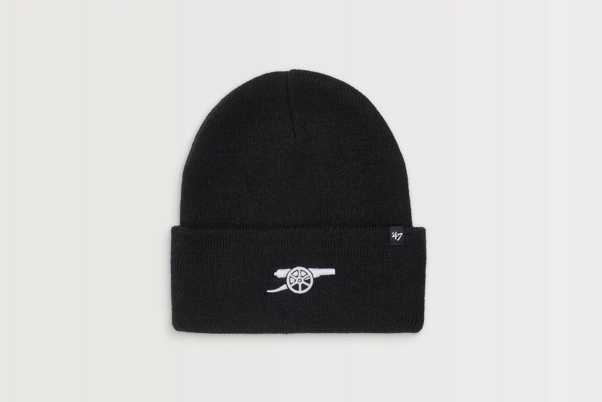 Arsenal 47 Black Cannon Beanie