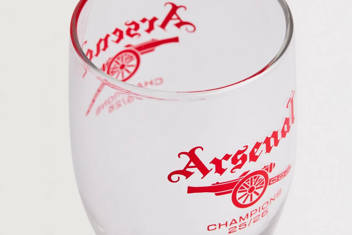 Arsenal Champions 25/26 Pint Glass