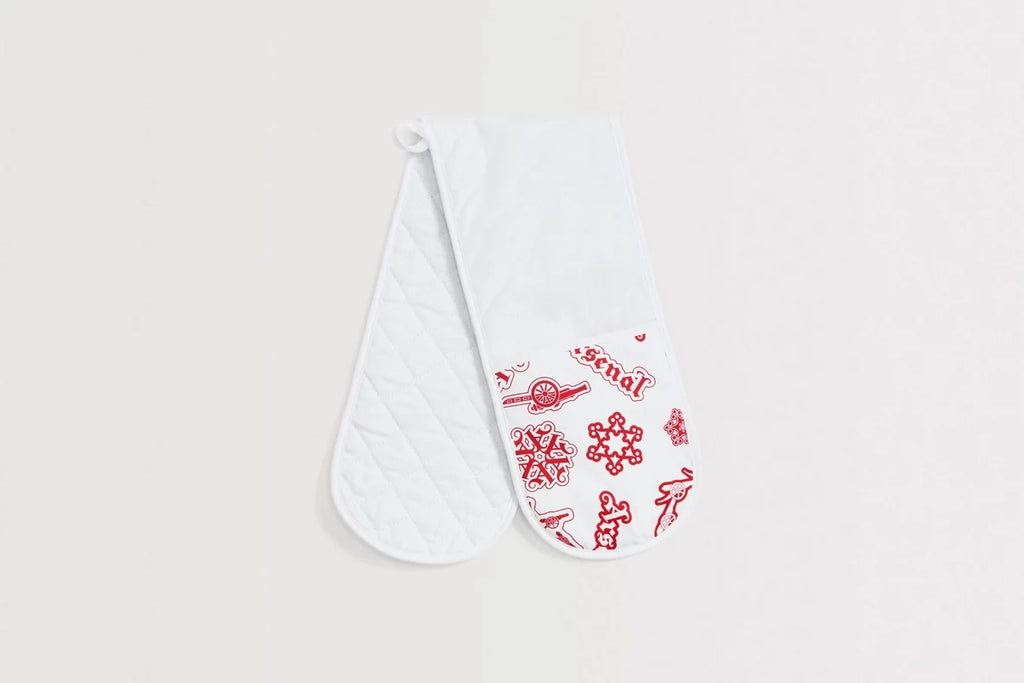 Arsenal Apron, Tea Towel and Oven Glove Set