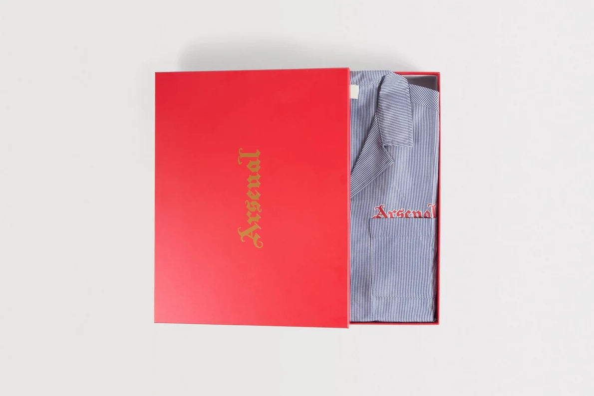Arsenal Classics Stripe Poplin Pyjama Set