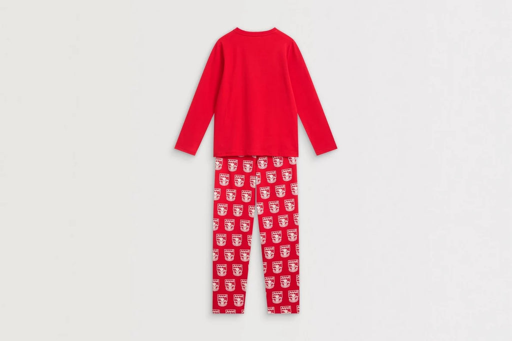 Arsenal Essentials Kids Crest Long Sleeve Pyjama Set