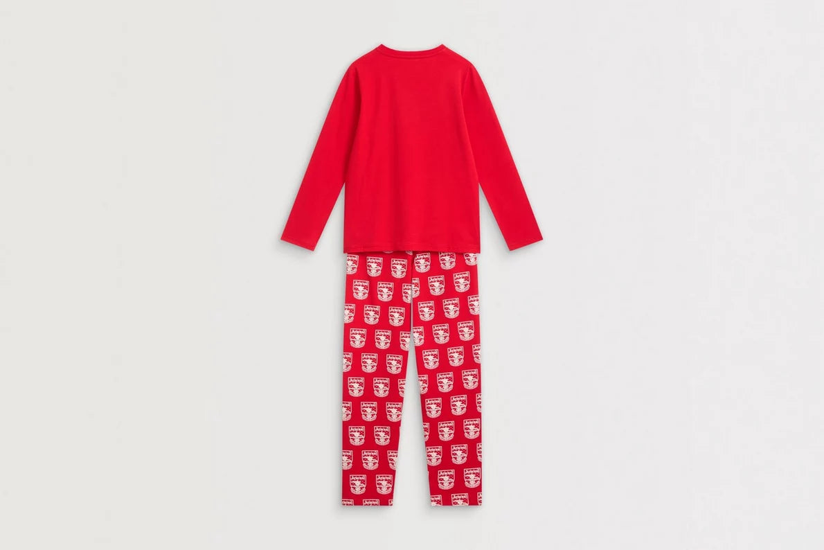 Arsenal Essentials Kids Crest Long Sleeve Pyjama Set