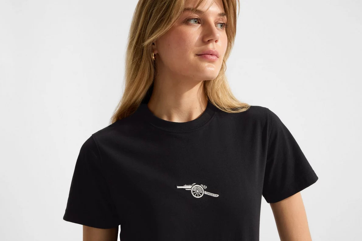 Arsenal Womens Essentials Black T-Shirt