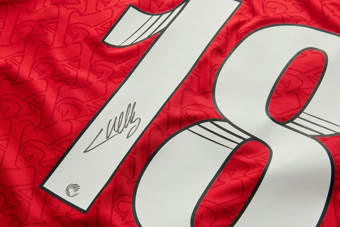 Arsenal 25/26 Home Boxed Signed Shirt KELLY