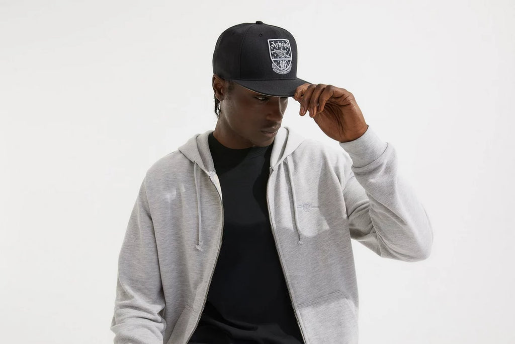 Arsenal 47 Black Snapback Concordia Crest Cap