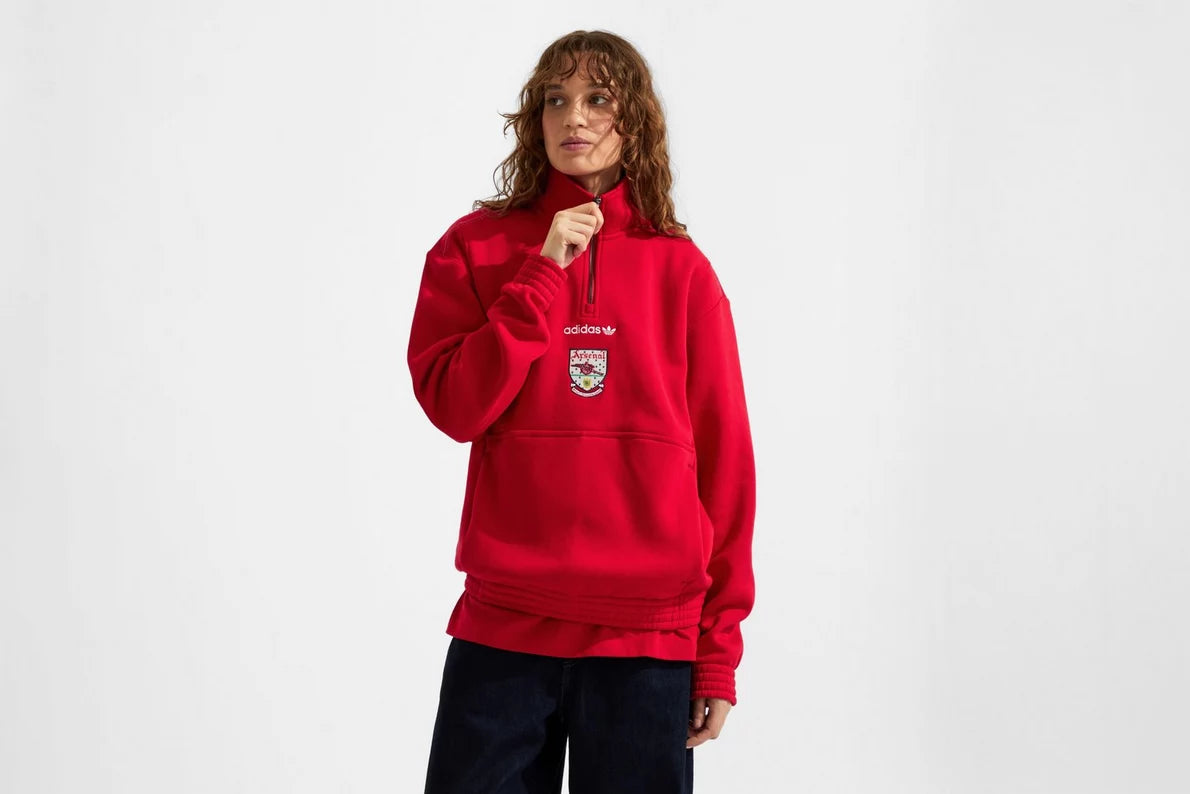Arsenal adidas 26/27 EQT Half Zip Top