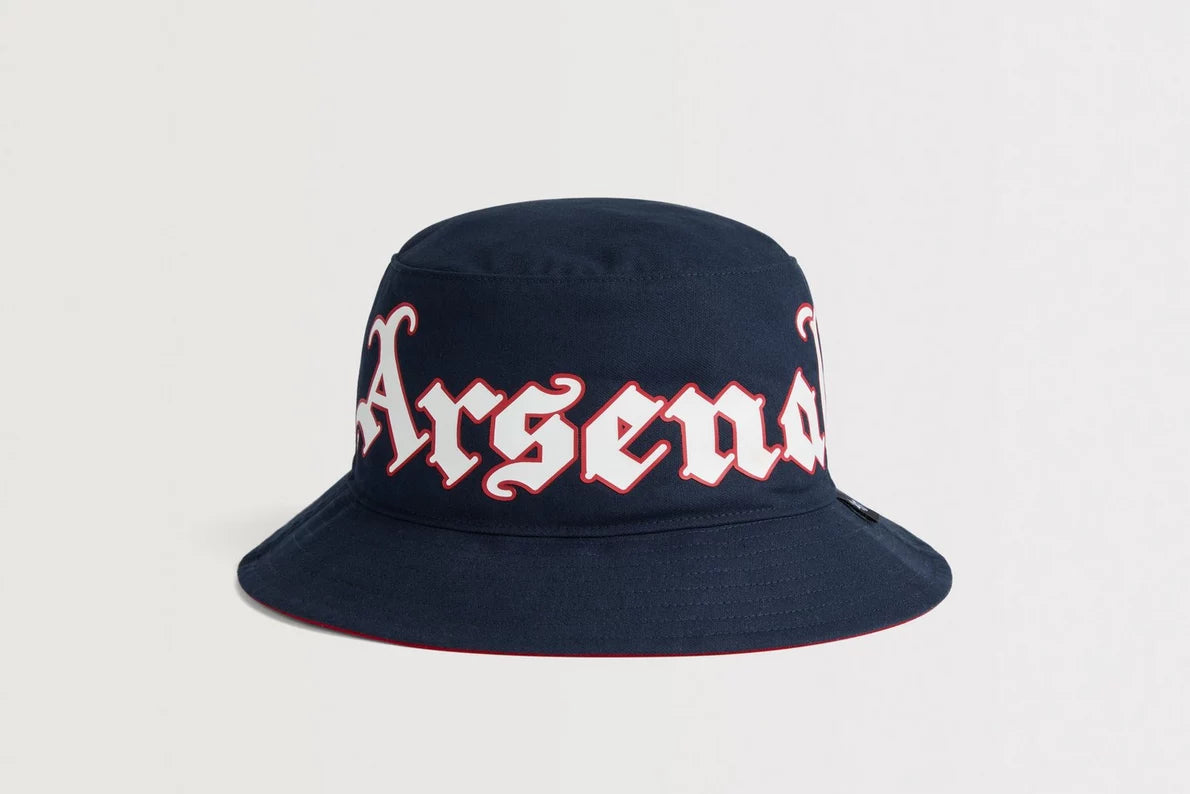 Arsenal 47 Navy Gothic Bucket Hat