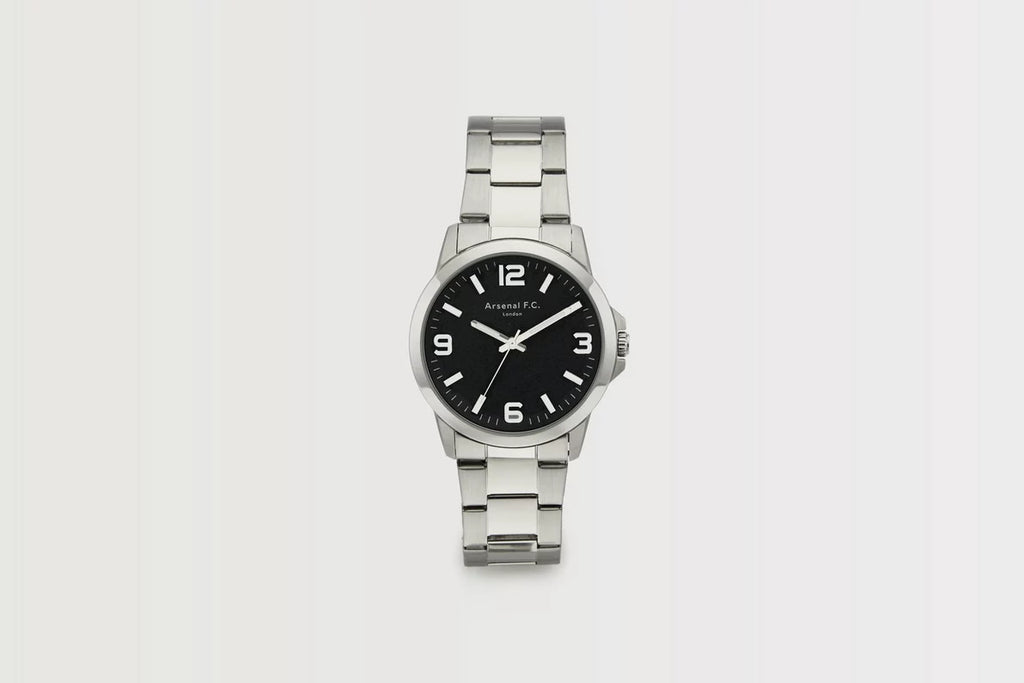 Arsenal Silver Gunmetal Watch
