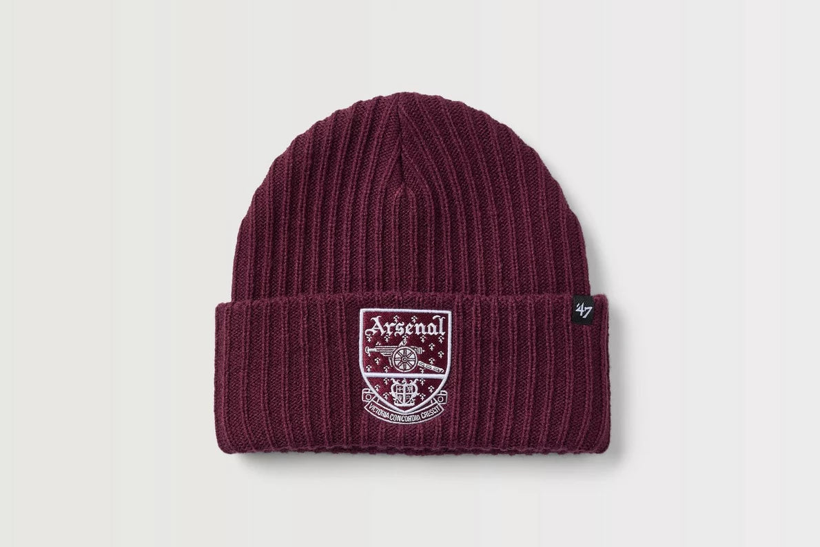 Arsenal 47 Burgundy Concordia Crest Beanie