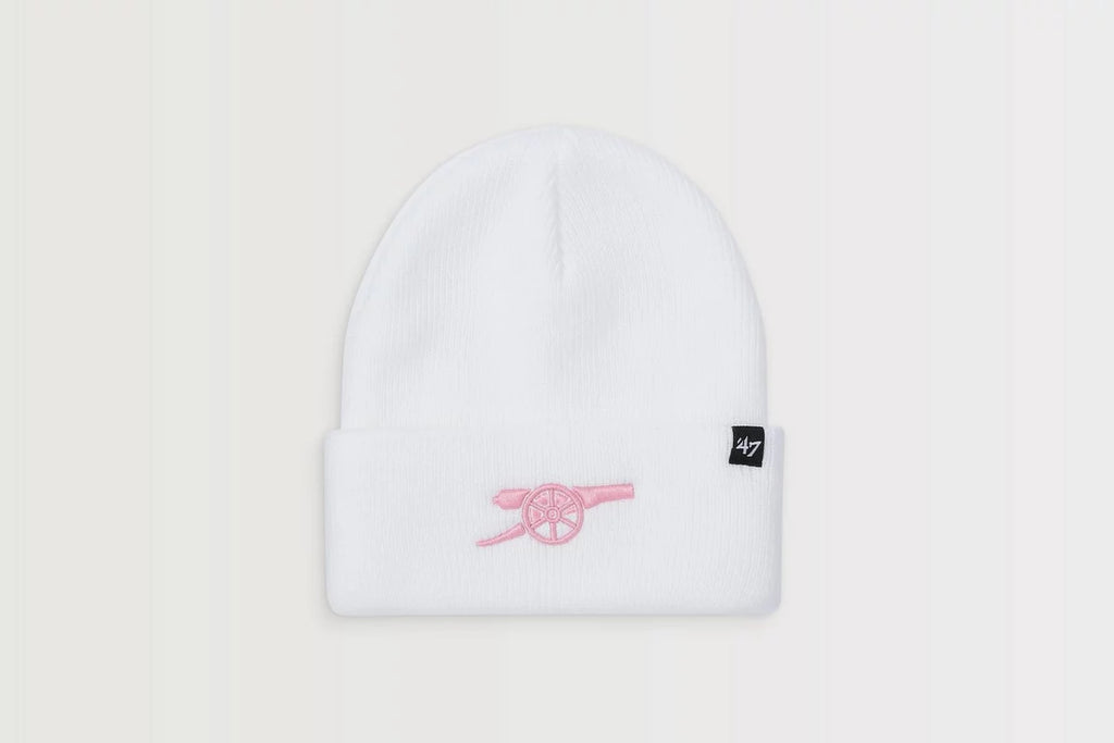Arsenal Toddler 47 White Cannon Beanie