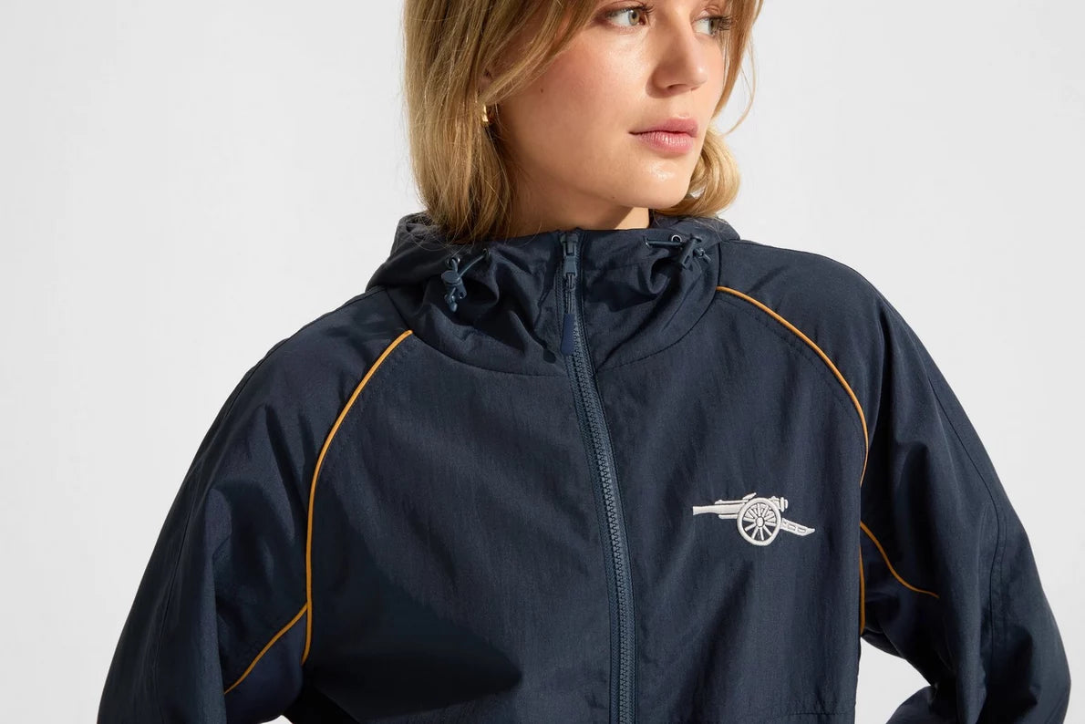 Arsenal Essentials Unisex Navy Windbreaker Jacket