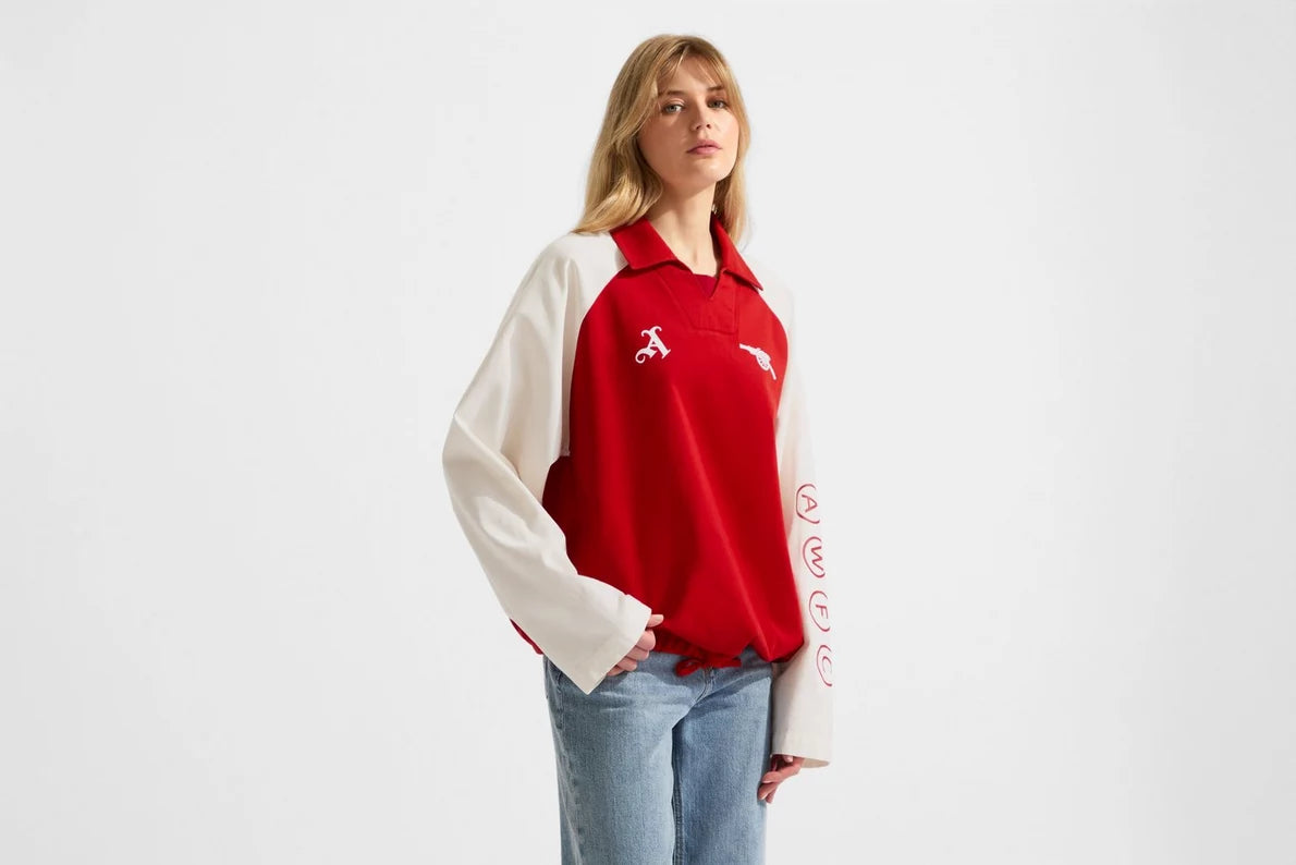 Arsenal AWFC Classics Unisex Red Drill Top