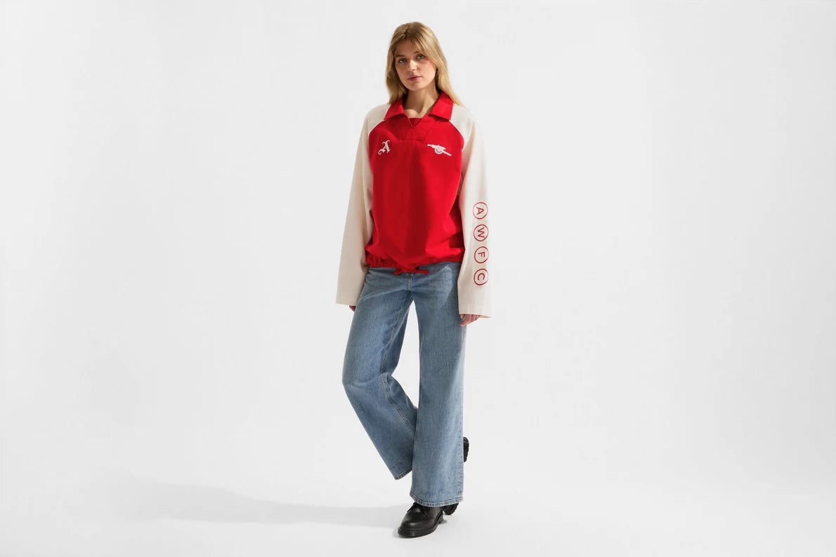 Arsenal AWFC Classics Unisex Red Drill Top