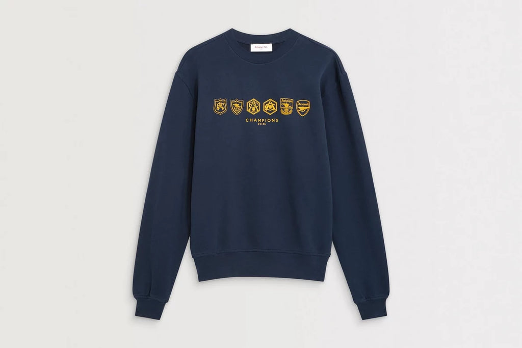 Arsenal Where We Belong 25/26 Navy Sweatshirt
