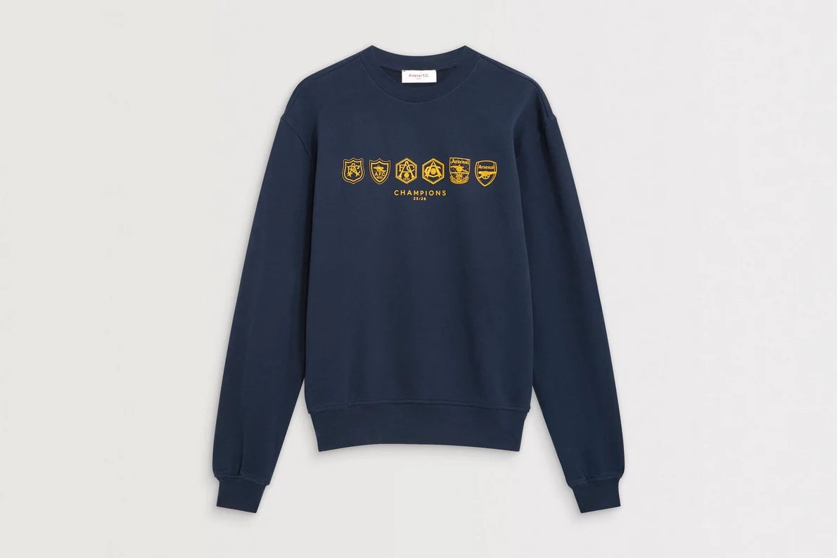 Arsenal Where We Belong 25/26 Navy Sweatshirt