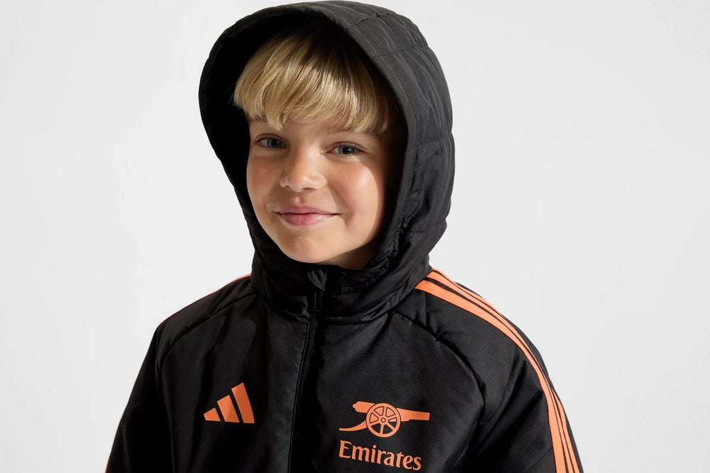 Arsenal adidas Kids 26/27 Black Training Winter Jacket