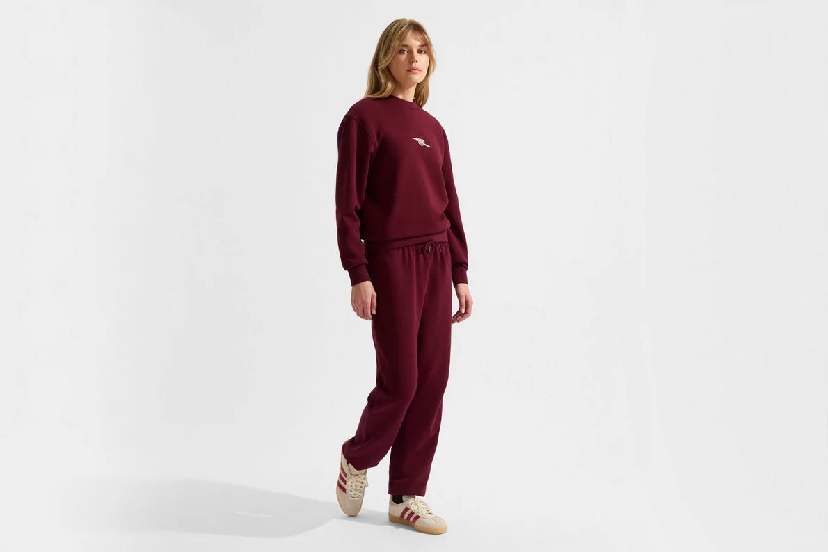 Arsenal Womens Essentials Burgundy Sweatshirt