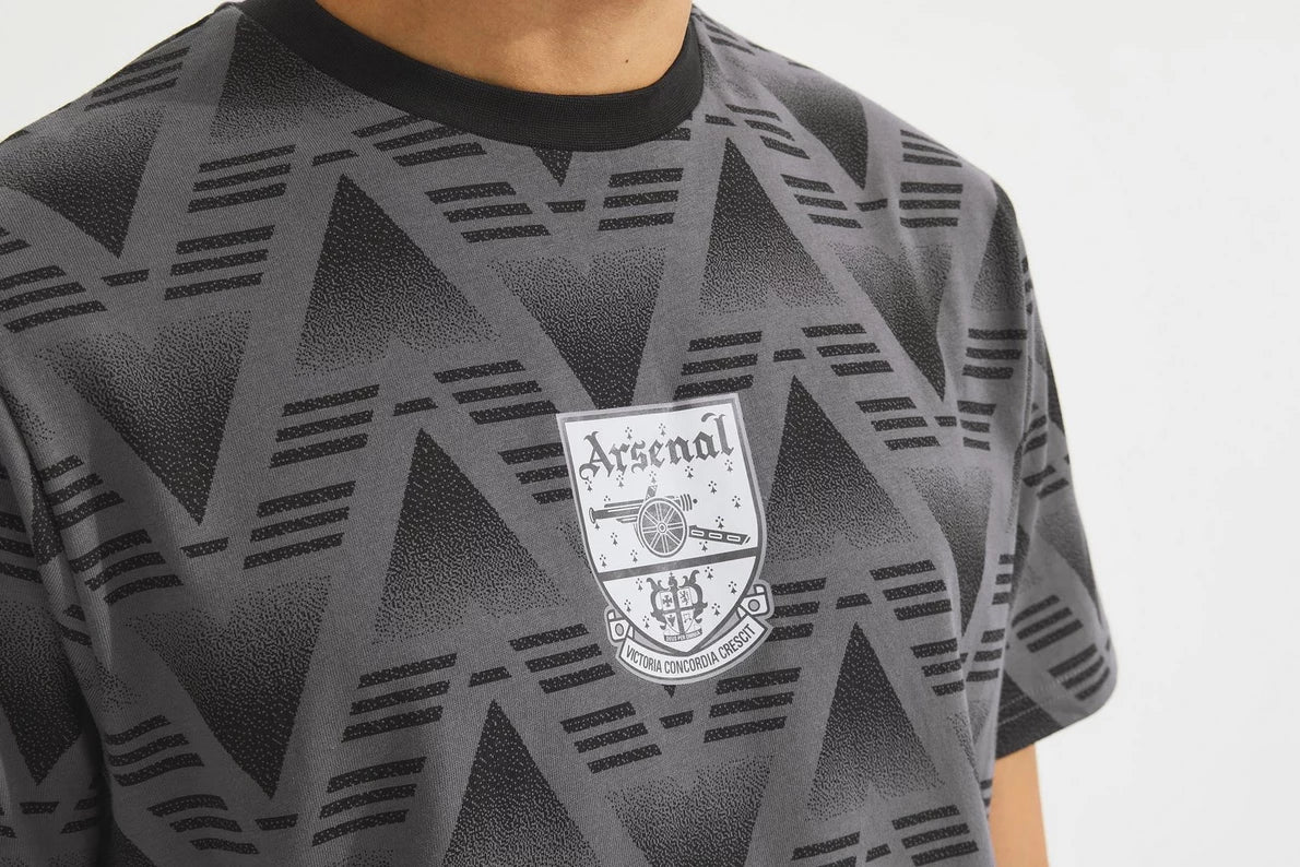 Arsenal Classics Black Bruised Banana Pyjama Short Set