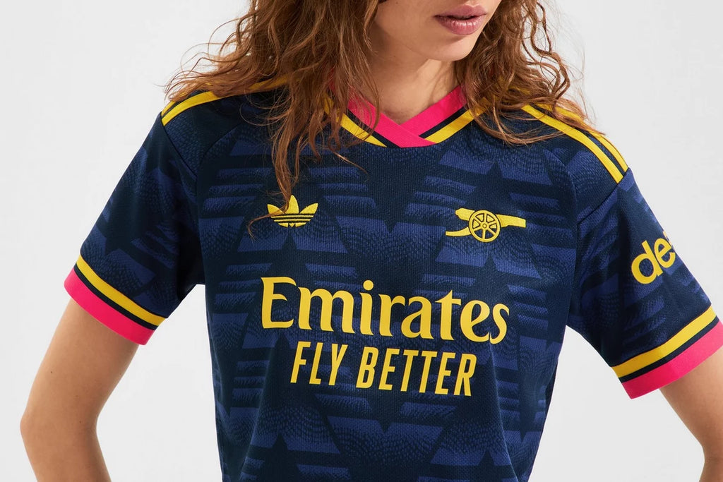 Arsenal adidas Womens Premier League Champions Crop Away Shirt