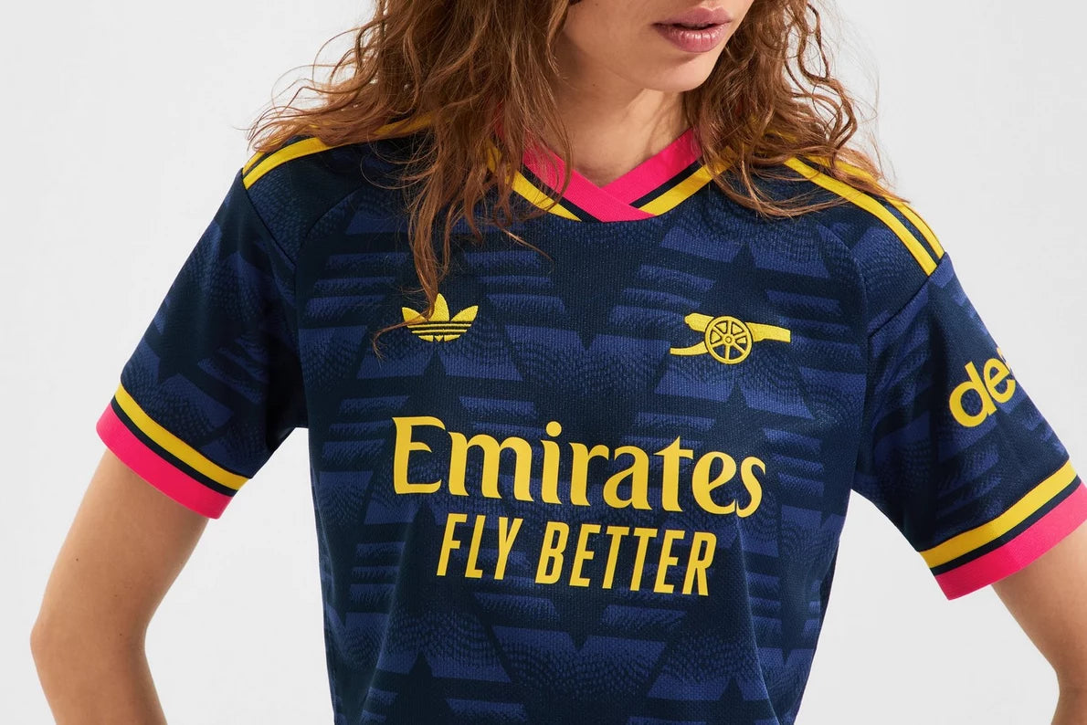 Arsenal adidas Womens Premier League Champions Crop Away Shirt