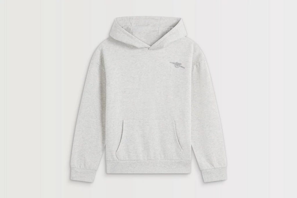 Arsenal Kids Grey Cannon Hoodie