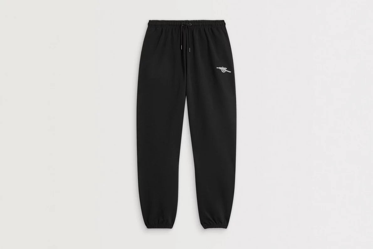 Arsenal Essentials Black Joggers