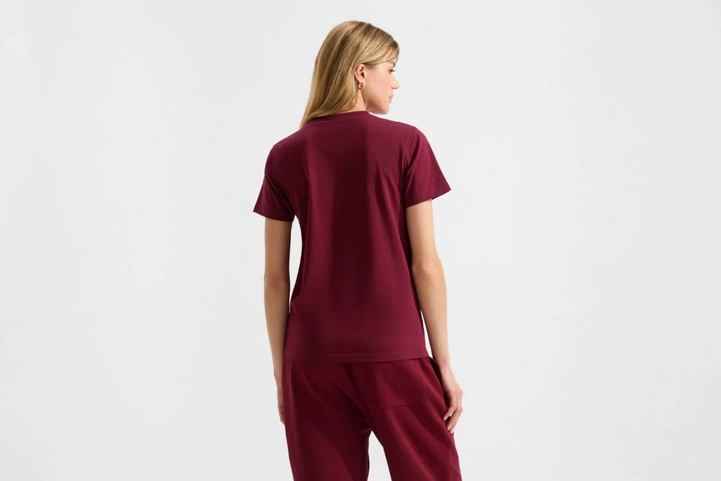 Arsenal Womens Essentials Burgundy T-Shirt