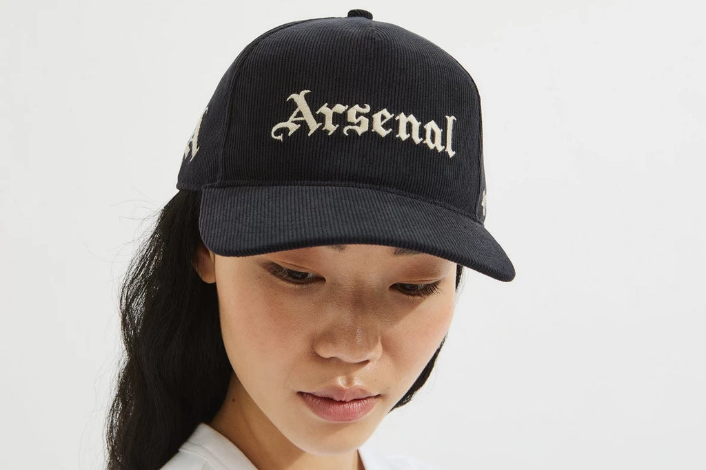 Arsenal 47 Corduroy Gothic Text Cap