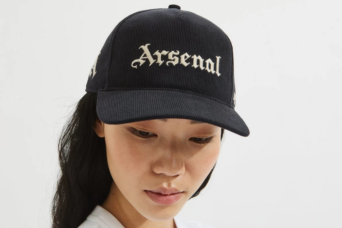 Arsenal 47 Corduroy Gothic Text Cap