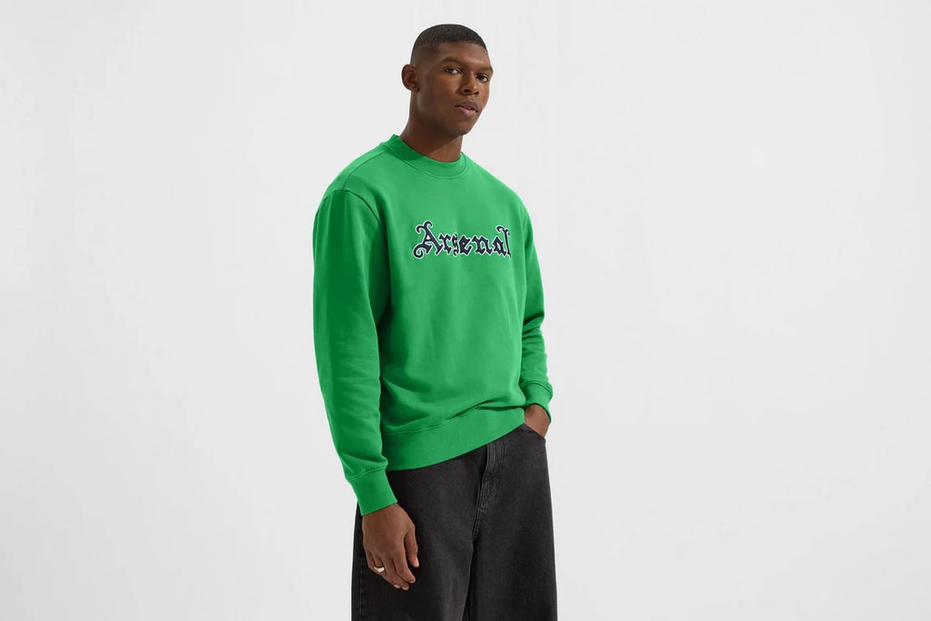 Arsenal Classics Unisex Gothic Green Crew Sweatshirt