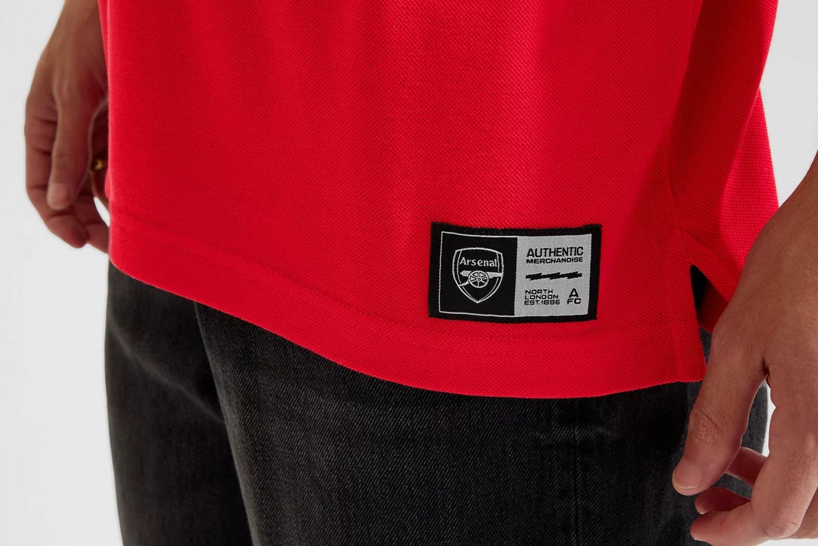 Arsenal Matchday Red 1886 Polo Shirt