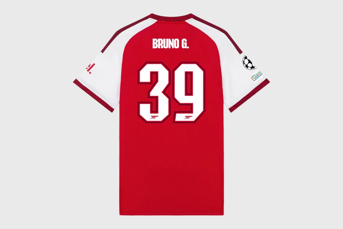 Arsenal adidas 26/27 Pre Print BRUNO G. Home Shirt