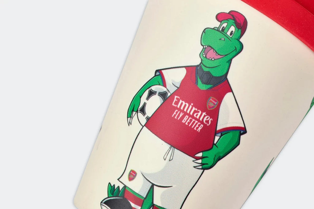 Arsenal Gunnersaurus Compostable Coffee Cup