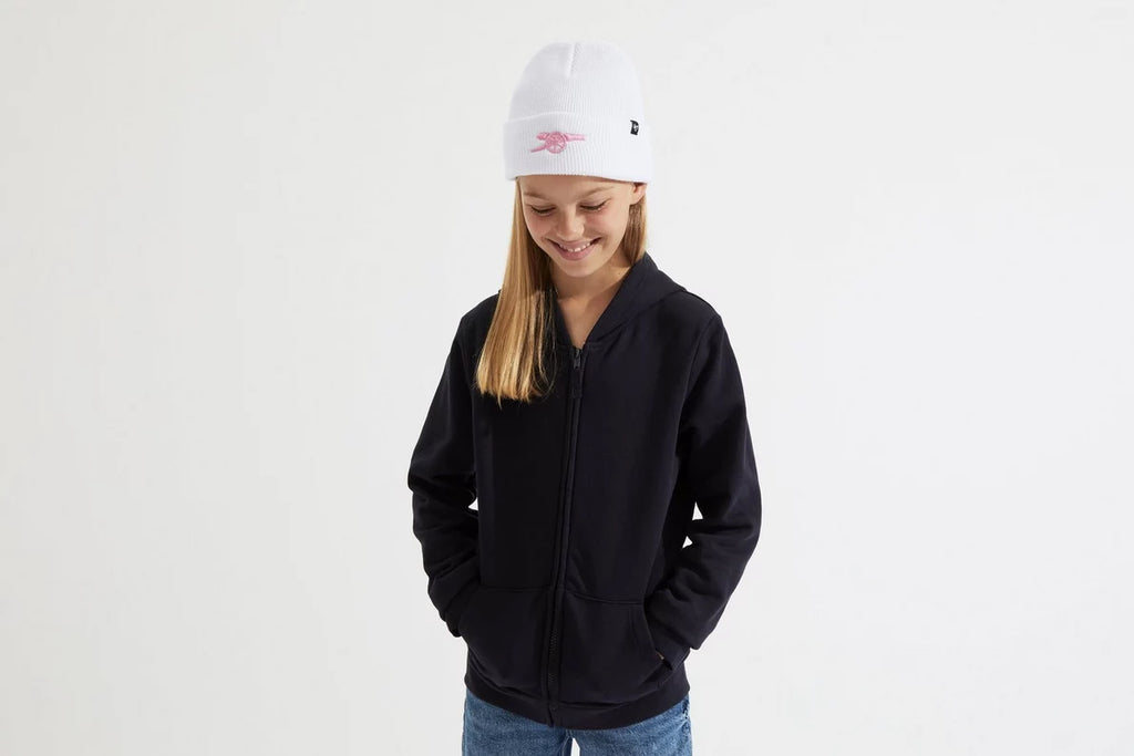 Arsenal Toddler 47 White Cannon Beanie