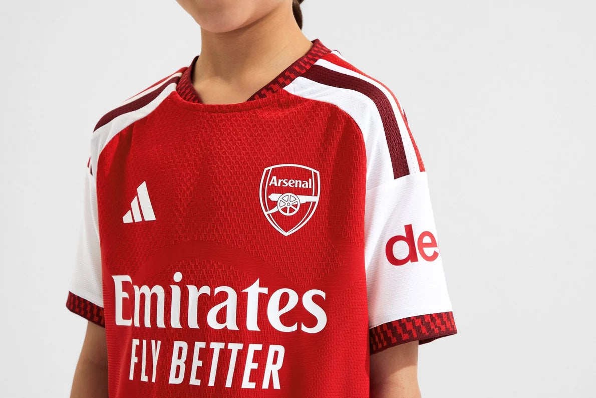 Arsenal adidas Kids Premier League Champions Authentic Home Shirt