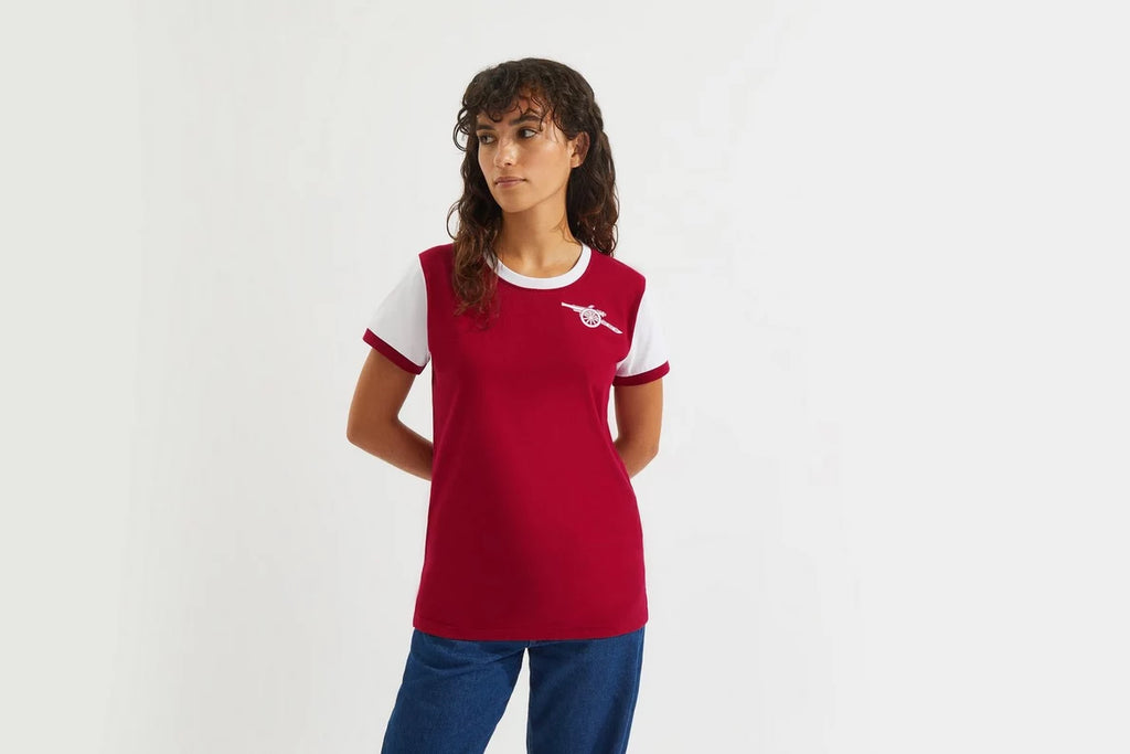 Arsenal Womens Retro 1970s Home Shirt