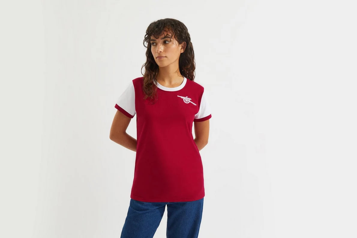Arsenal Womens Retro 1970s Home Shirt