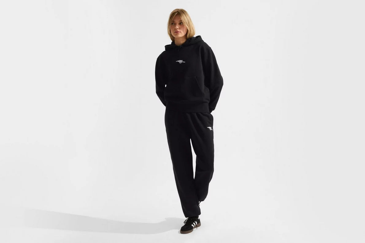 Arsenal Womens Essentials Black Hoodie