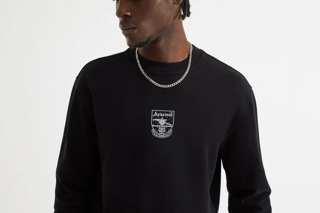 Arsenal Black Concordia Sweatshirt