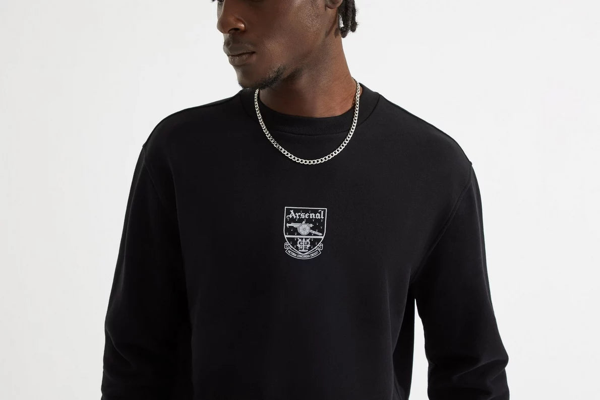 Arsenal Black Concordia Sweatshirt