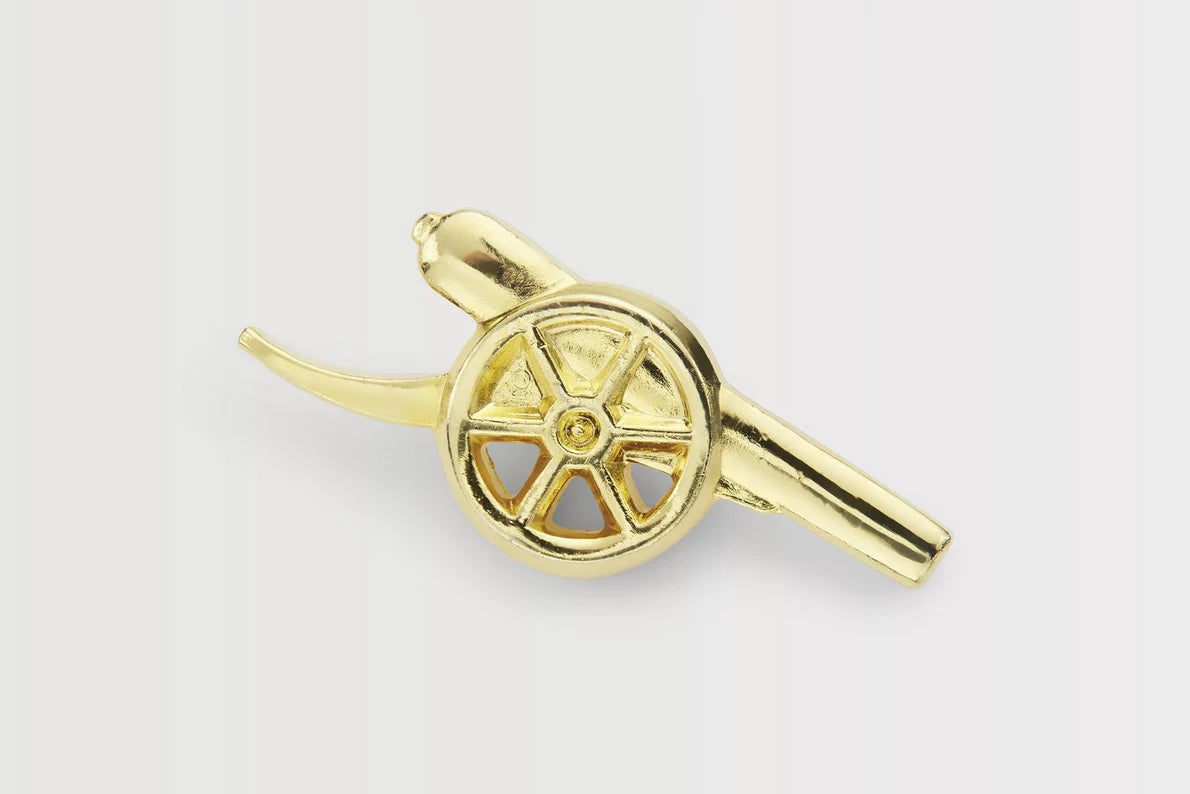 Arsenal Cannon Keyring and Badge Set