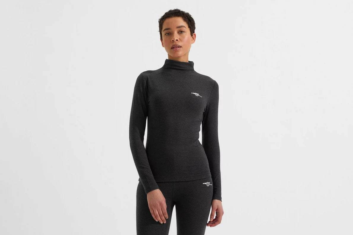 Arsenal Essentials Womens Thermal Baselayer Roll Neck Top