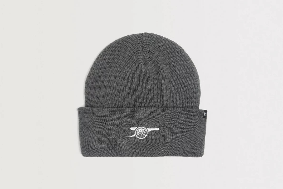 Arsenal 47 Grey Contrast Cannon Beanie