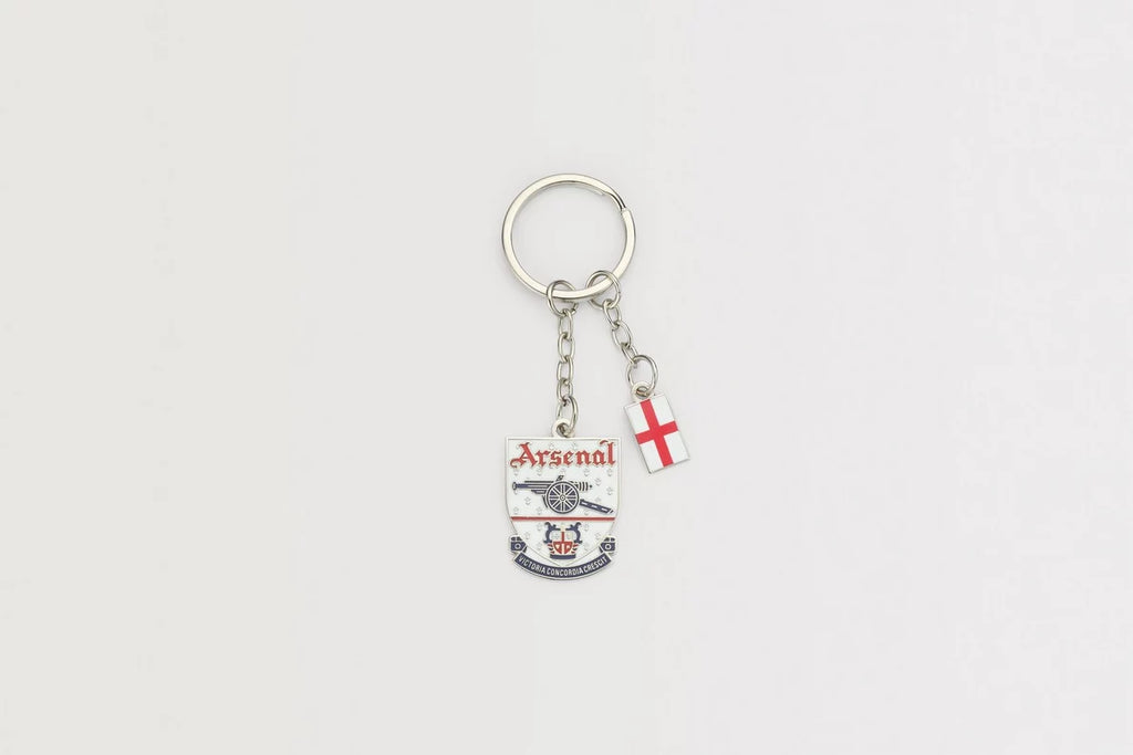 Arsenal Classics England White Keyring