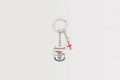 Arsenal Classics England White Keyring